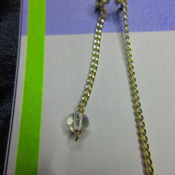 Rose Quartz Gemstone Dowsing Pendulum Meditation Tool - Picture 3 of 3